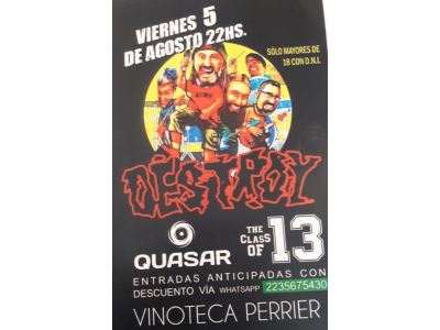 VENI A PUNKROCKEAR A LA VINOTECA