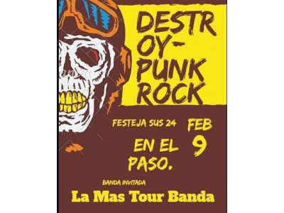 SABADO 09-02-2019 DESTROY Festeja 24 años