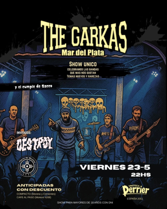 Destroy toca junto a The Garkas 🤘